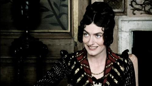 Anna Chancellor as Miss Bingley in the BBC production of Pride and Prejudice