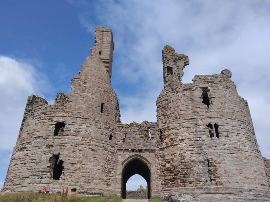 Gatehouse and towers, Dunstanburgh Castle.